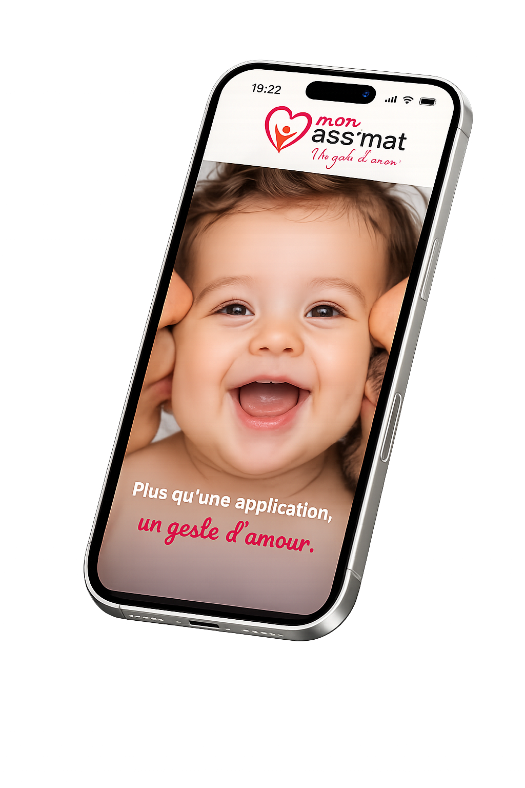 L'application Mon Ass'mat sur smartphone